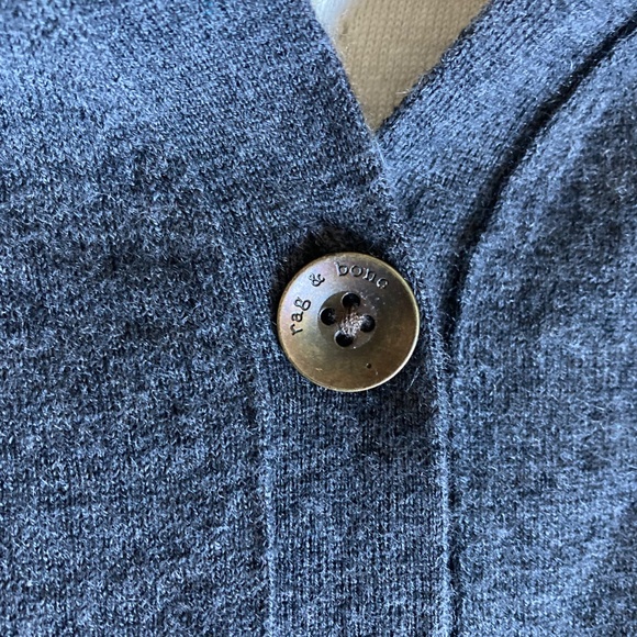 Rag & Bone Renelle Wool Blend Cardigan Women - Picture 3 of 7